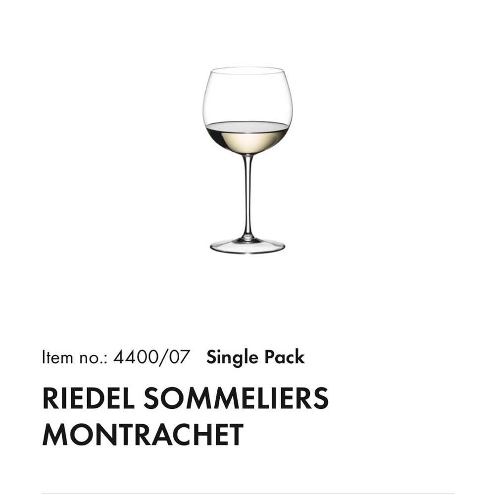 Riedel Sommeliers White Wine Glass - Clear